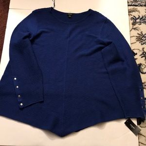 Rib sweater  blue sapphire